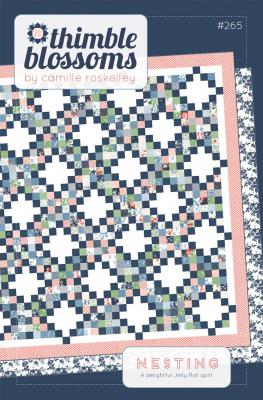 Nesting quilt sewing pattern by Camille Roskelley of Thimble Blossoms