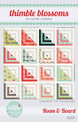 Room and Board quilt sewing pattern by Camille Roskelley of Thimble Blossoms