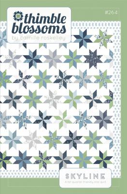 Skyline quilt sewing pattern by Camille Roskelley of Thimble Blossoms