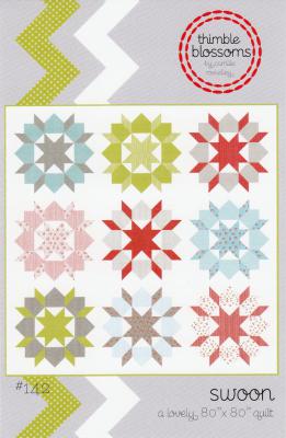 Swoon quilt sewing pattern by Camille Roskelley of Thimble Blossoms