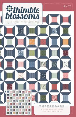 Threadbare quilt sewing pattern by Camille Roskelley of Thimble Blossoms