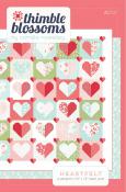 Heartfelt quilt sewing pattern by Camille Roskelley of Thimble Blossoms