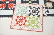 Mini Fireworks quilt sewing pattern by Camille Roskelley of Thimble Blossoms 2