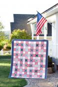 Stars and Stripes 2 quilt sewing pattern by Camille Roskelley of Thimble Blossoms 2