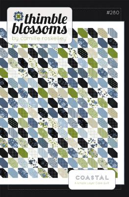 Coastal quilt sewing pattern by Camille Roskelley of Thimble Blossoms