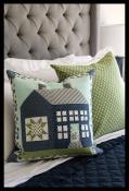 Homebody mini-quilt or pillow sewing pattern by Camille Roskelley of Thimble Blossoms 2