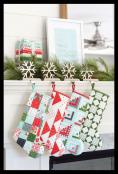 INVENTORY REDUCTION - Merry Stockings 2 - Christmas stockings sewing pattern by Camille Roskelley of Thimble Blossoms 2