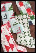 Merry Stockings 2 - Christmas stockings sewing pattern by Camille Roskelley of Thimble Blossoms 3