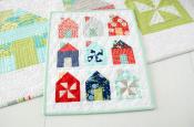 INVENTORY REDUCTION - Mini Dwell quilt sewing pattern by Camille Roskelley of Thimble Blossoms 2