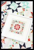 Stitchville quilt-inspired CROSS STITCH pattern by Camille Roskelley of Thimble Blossoms 2