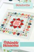 Stitchville quilt-inspired CROSS STITCH pattern by Camille Roskelley of Thimble Blossoms