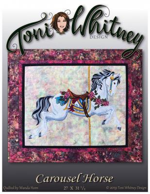 Carousel Horse quilt sewing pattern from Toni Whitney Designs