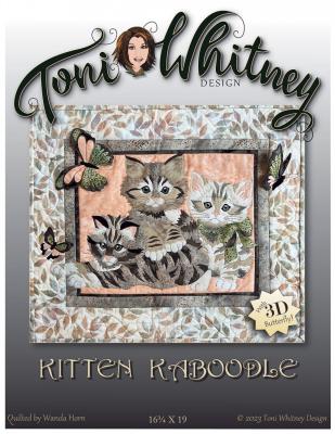 Kitten Kaboodle quilt sewing pattern from Toni Whitney Designs