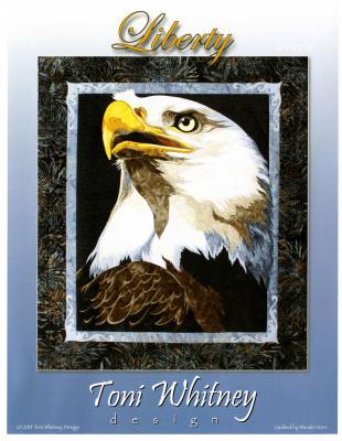 Liberty Bald Eagle quilt sewing pattern from Toni Whitney Designs