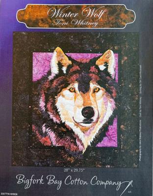 Winter Wolf quilt sewing pattern from Toni Whitney Designs