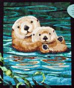 Sea Otters quilt sewing pattern from Toni Whitney Designs 2