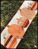 Pumpkin Hollow table runner sewing pattern from Villa Rosa Designs 1