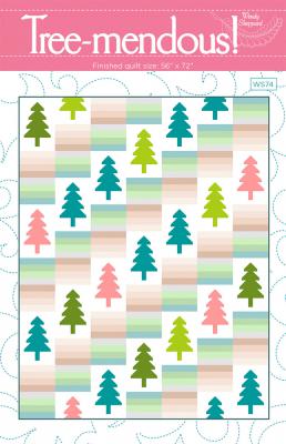 Tree-mendous quilt sewing pattern from Wendy Sheppard