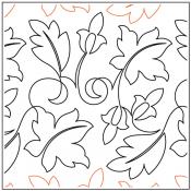 Christys-Fall-Leaves-paper-longarm-quilting-pantograph-design-Christy-Dillon