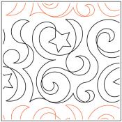 Christys-Rhapsody-Star-paper-longarm-quilting-pantograph-design-Christy-Dillon