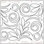 Forest-Walk-paper-longarm-quilting-pantograph-design-Christy-Dillon