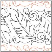 Hawk-Feathers-paper-longarm-quilting-pantograph-design-Christy-Dillon