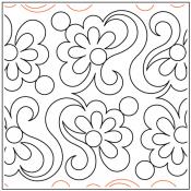 Polka-Dot-Flowers-paper-longarm-quilting-pantograph-design-Christy-Dillon