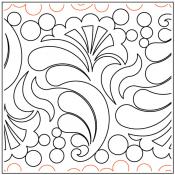 Undersea-Feathers-paper-longarm-quilting-pantograph-design-Christy-Dillon