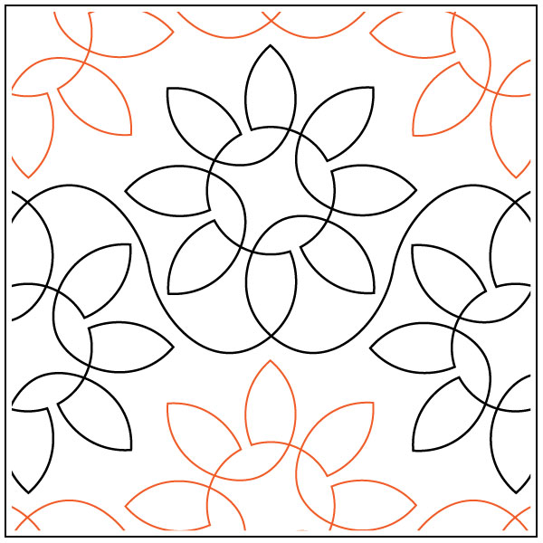 dave-s-sunflowers-quilting-pantograph-pattern-by-dave-hudson