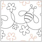 Busy Bees Wrapping Paper by Elsys Art