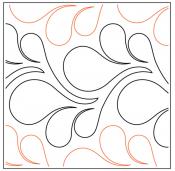 Bubbly-Feathers-paper-longarm-quilting-pantograph-design-lakeridge-designs-kimberly-dewling