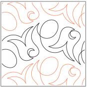 Hello-Spring-paper-longarm-quilting-pantograph-design-lakeridge-designs-kimberly-dewling