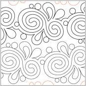 Pantograph Patterns - Curls-Swirls-Spirals Theme Machine Quilting ...